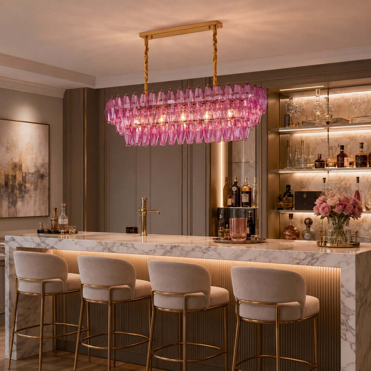 Rosavelle Linear Chandelier
