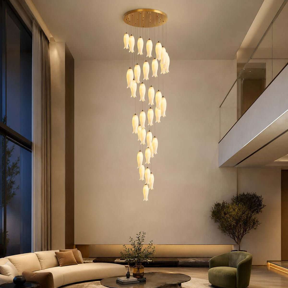 Selora Stairs Chandelier