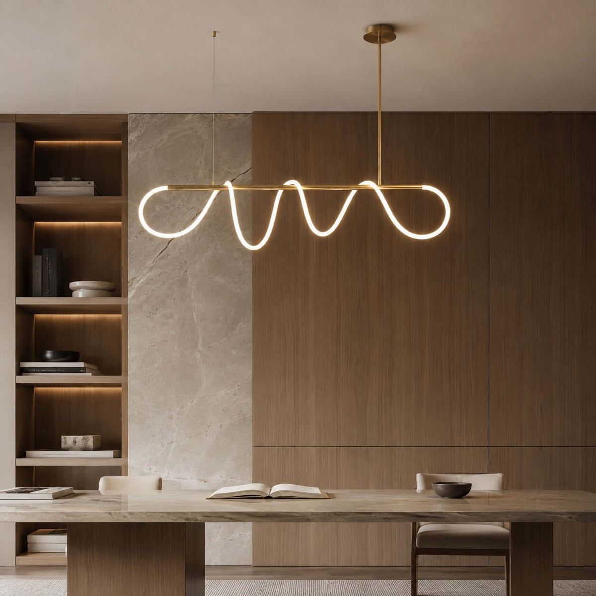 Valdis Linear Chandelier