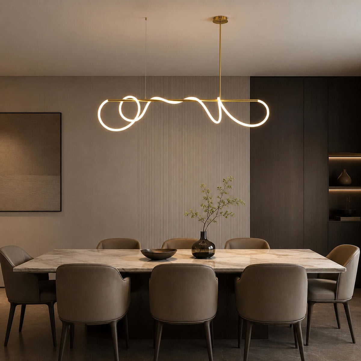 Valdis Linear Chandelier