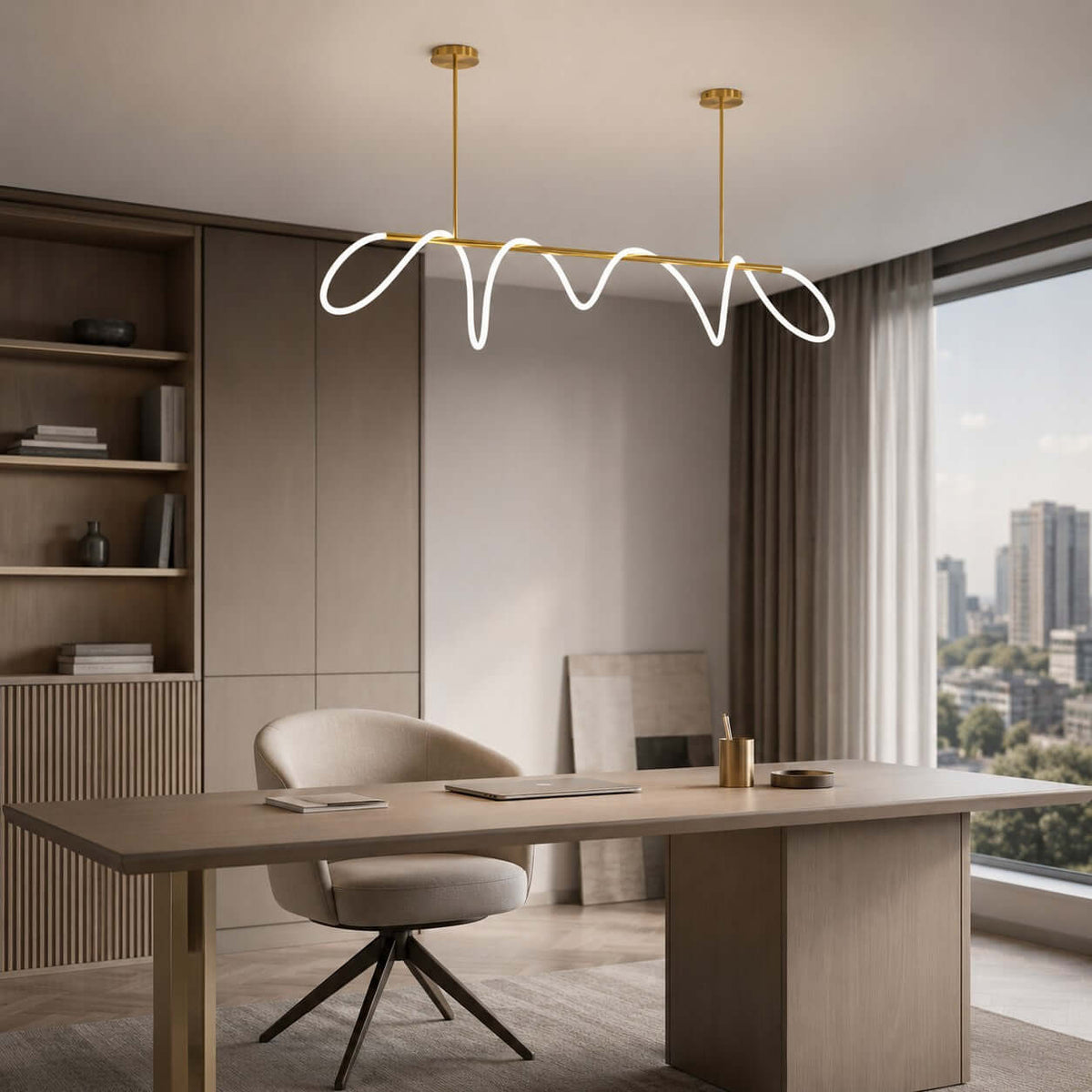 Valdis Linear Chandelier