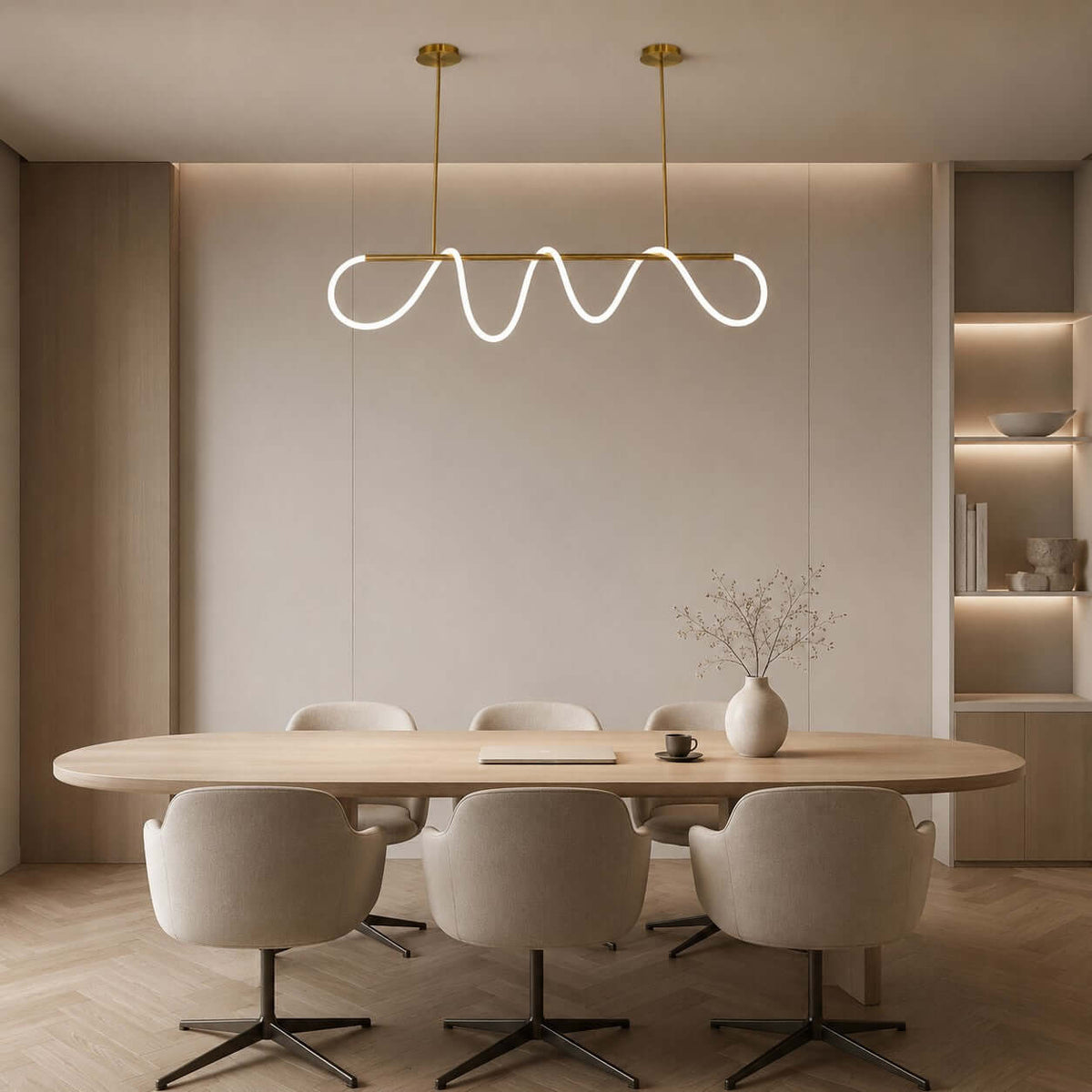 Valdis Linear Chandelier