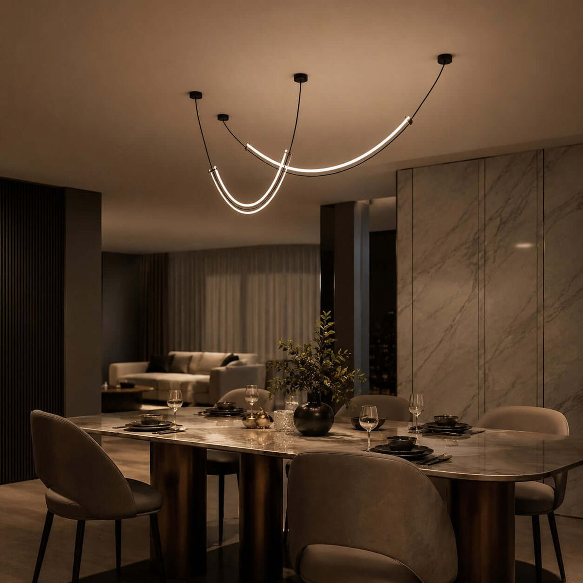 Vionna Linear Chandelier