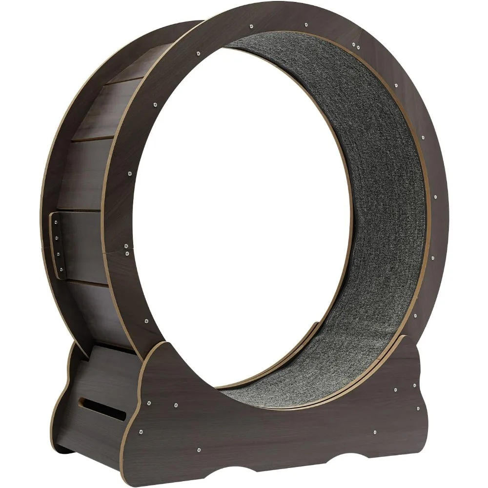 Cat Exercise Wheel - Indoor Cat Treadmill Running Wheel