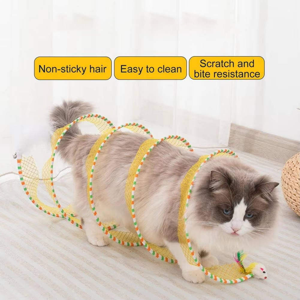 Interactive Cat Hunting Toys - Indoor Cat Teaser Play Set