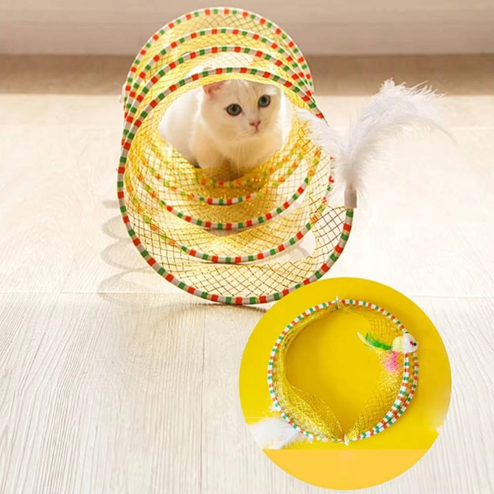 Interactive Cat Hunting Toys - Indoor Cat Teaser Play Set