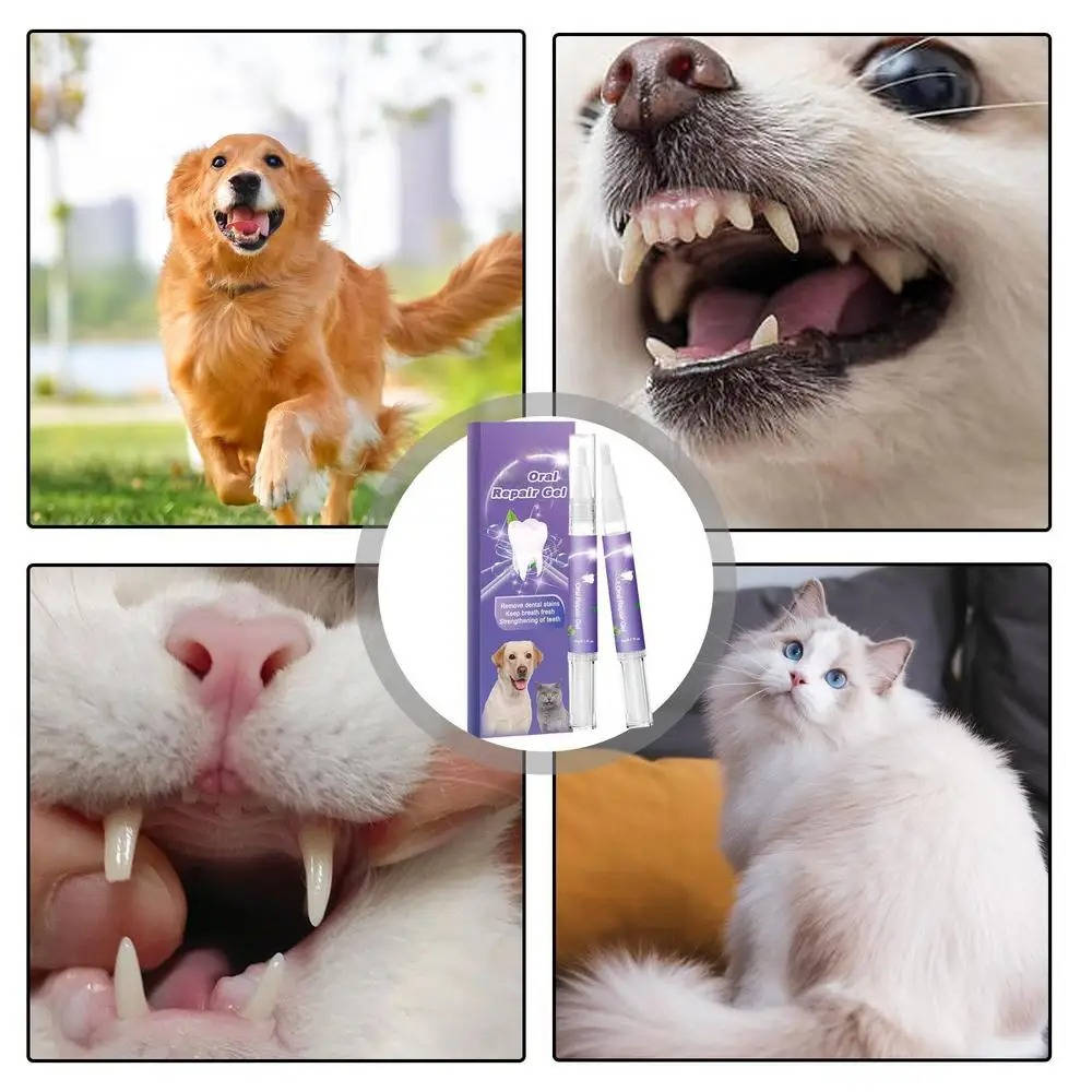 Dog Oral Gel 3 Pack - Dog Teeth and Gum Care Dental Gel
