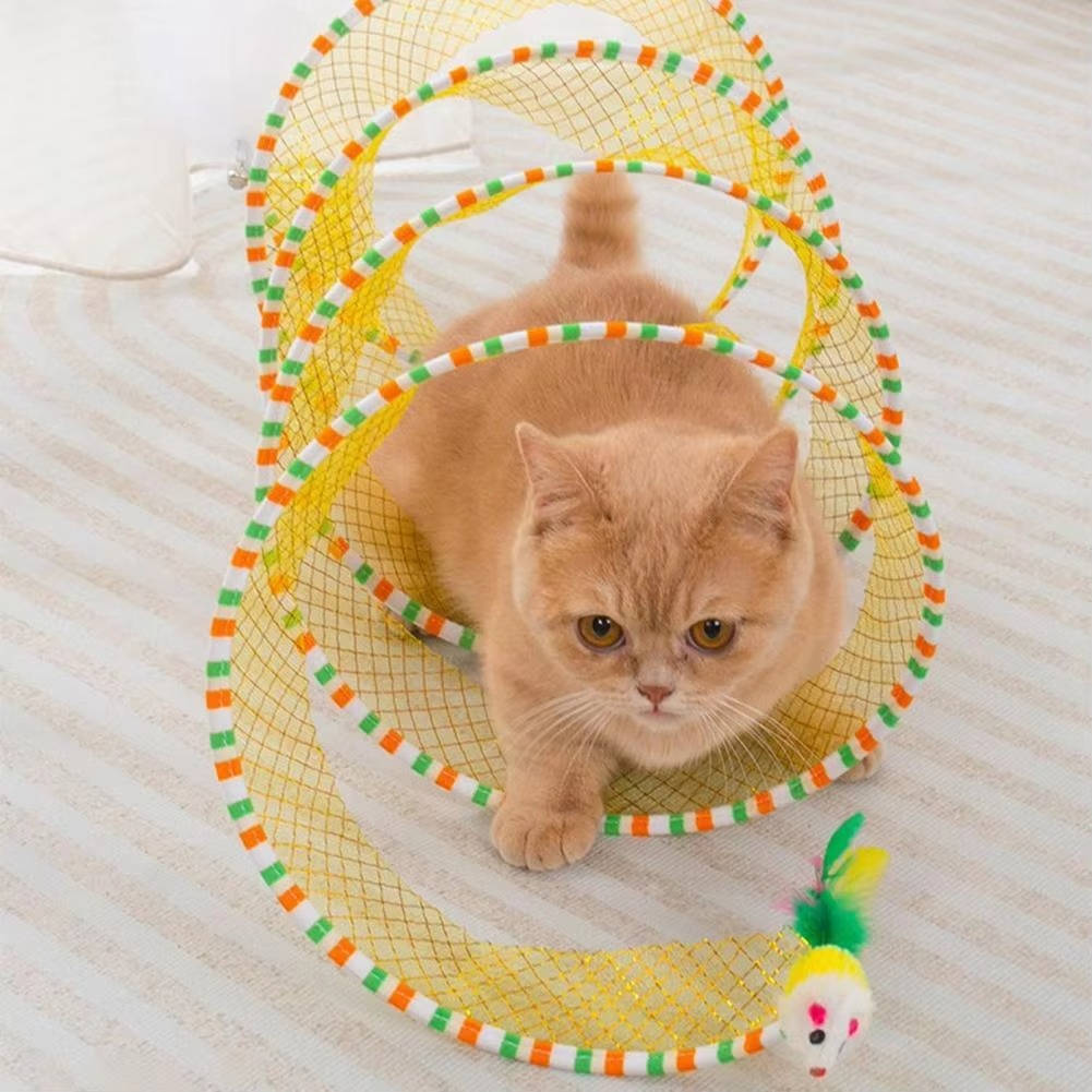 Interactive Cat Hunting Toys - Indoor Cat Teaser Play Set