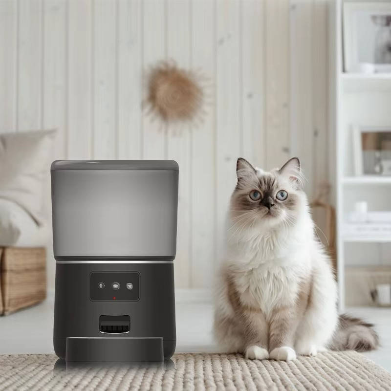 Smart Pet Feeder - Automatic Food Dispenser Cats & Dogs
