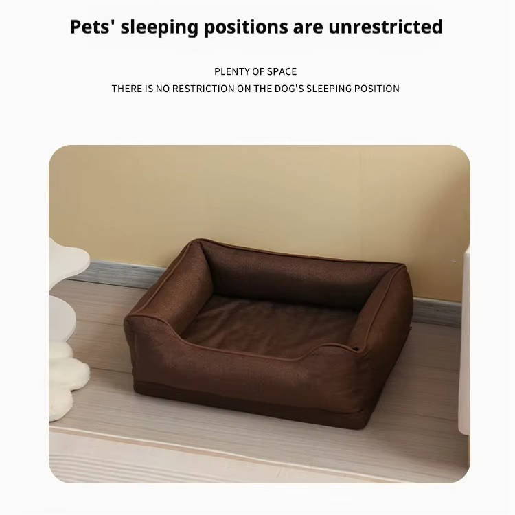 Dog Car Seat Bed - Orthopedic Anti Slip Back Seat Dog Bed