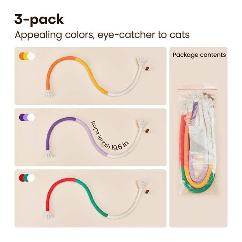 Cat Chew Toys - Teething Toys for Cats and Kittens