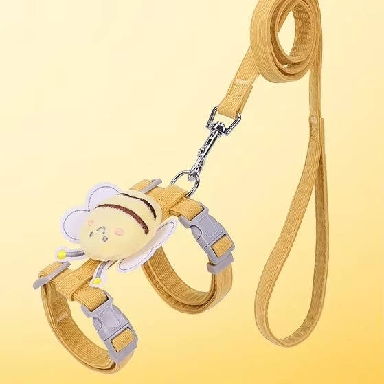 Cat Harness and Collar Set - Adjustable Cat Walking Harness