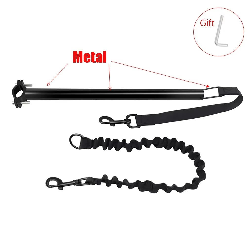 Dog Bike Leash - Hands Free Bicycle Dog Tow Attachment
