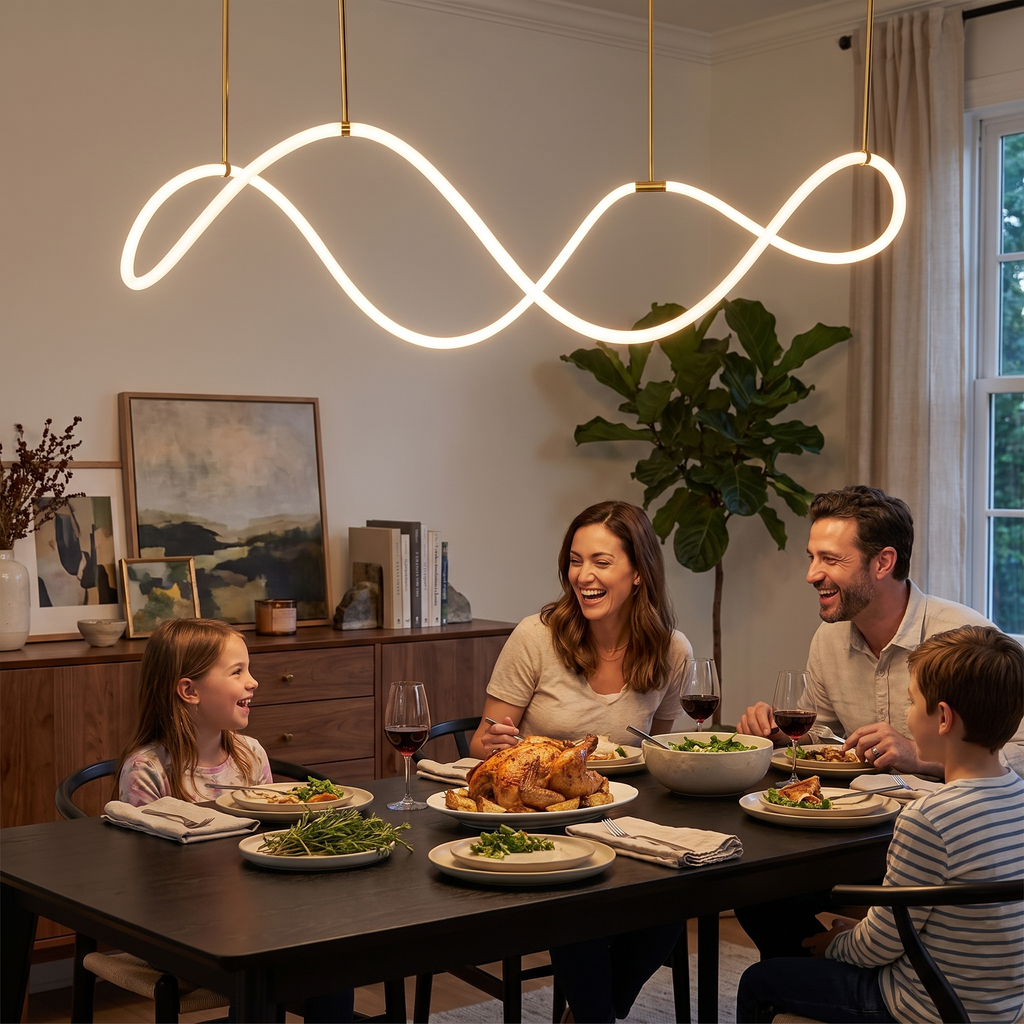 Ondelle Linear Chandelier