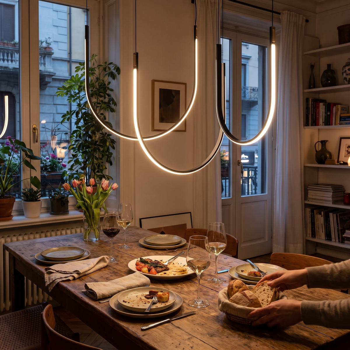 Curvato Chandelier