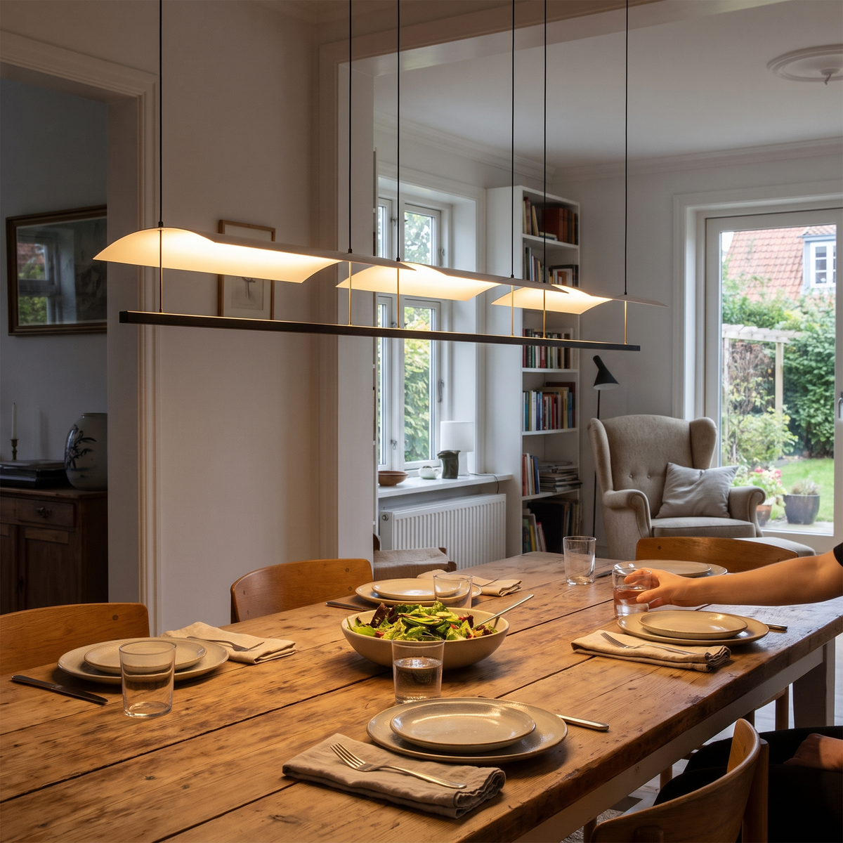 Liora Sheet LED Chandelier