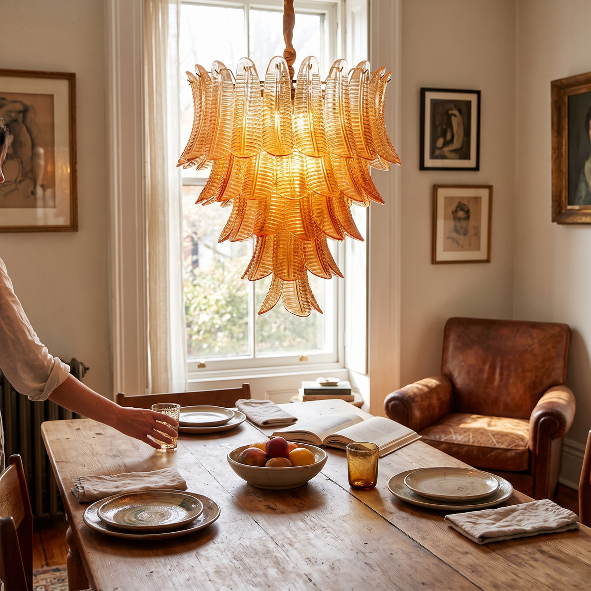 Amber Amvella Chandelier