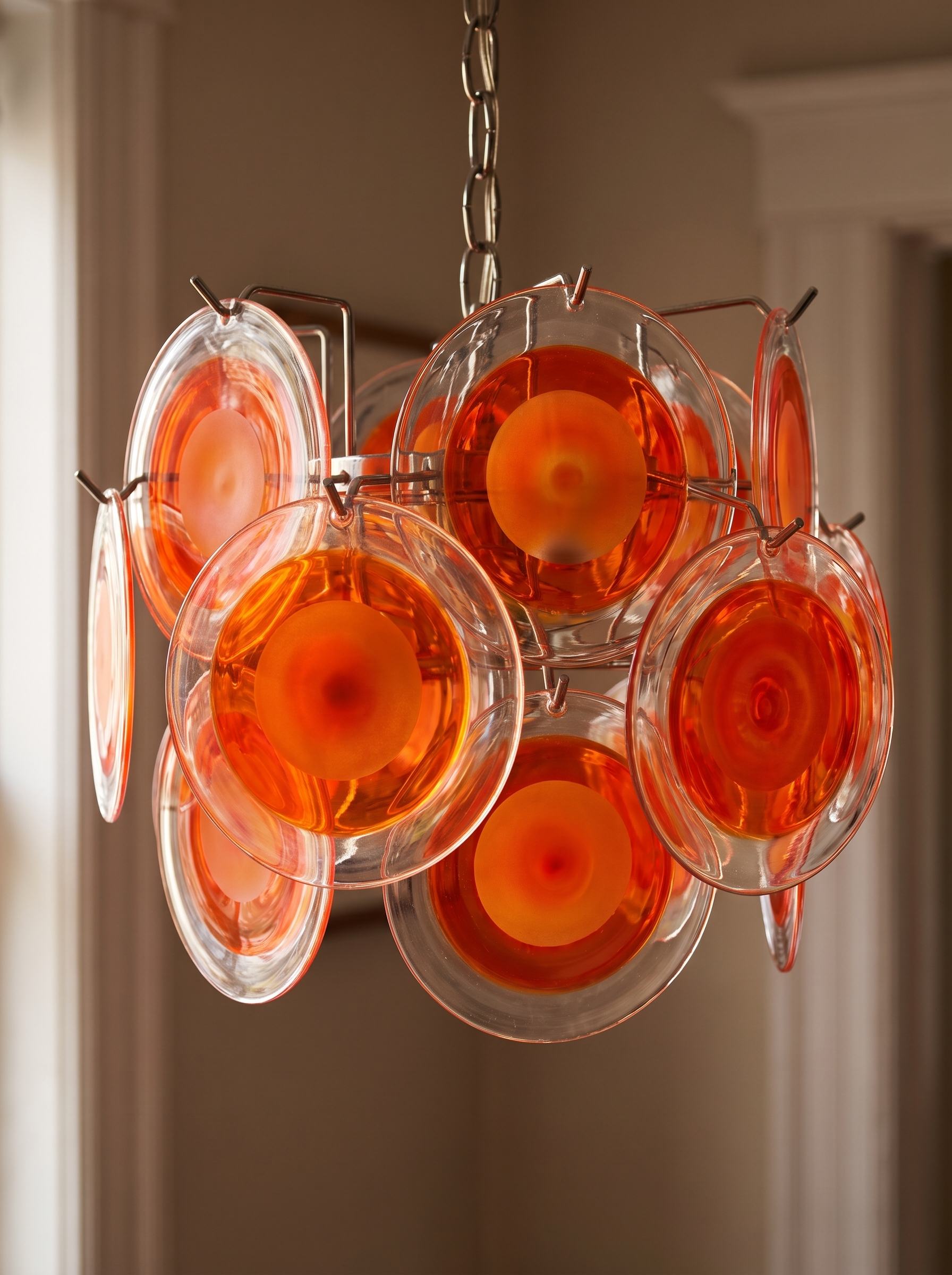 Rosvian Chandelier glass detail