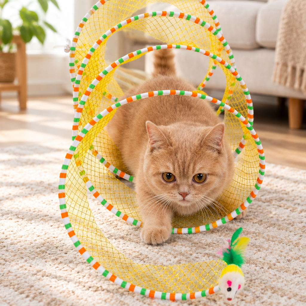 Cat Hunting Toys with a cat playing