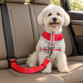 Adjustable Dog Seat Belt in use in a car