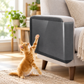 Anti-Scratch Couch Protector Pads on a sofa