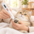 Cat Grooming Trimmer in use on a cat