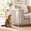 Cat Furniture Scratch Protector on a sofa