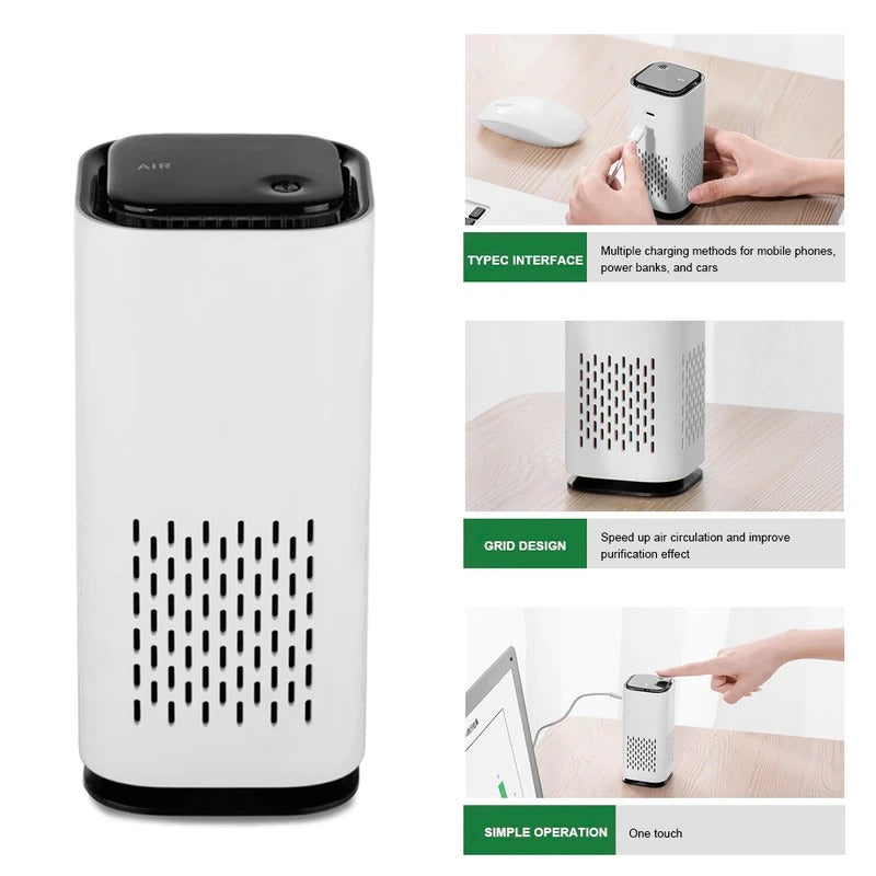 Pet Air Purifier for Home - Air Cleaner for Cats and Dogs