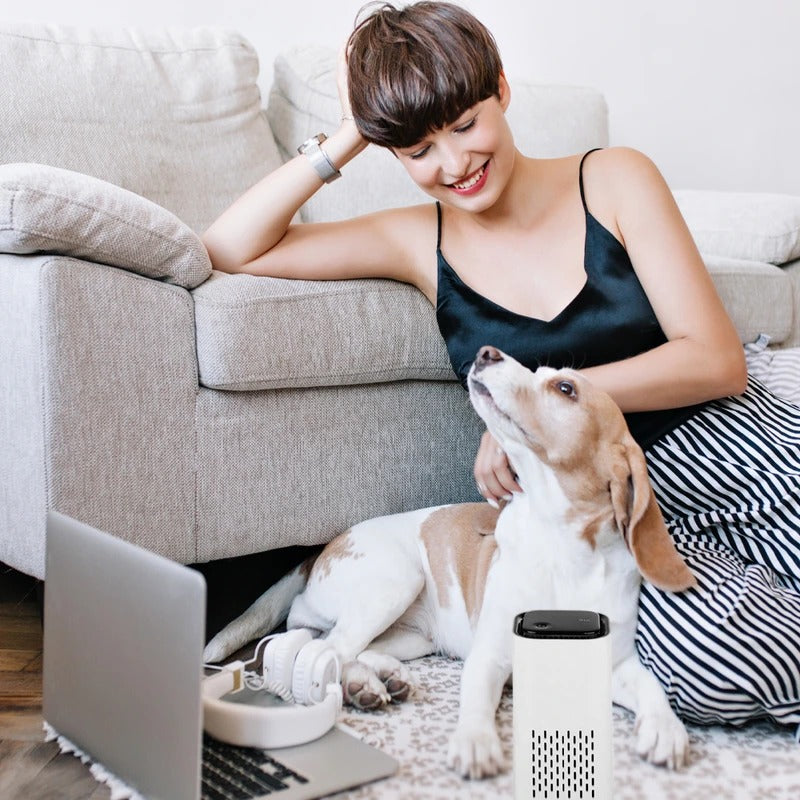 Pet Air Purifier for Home - Air Cleaner for Cats and Dogs