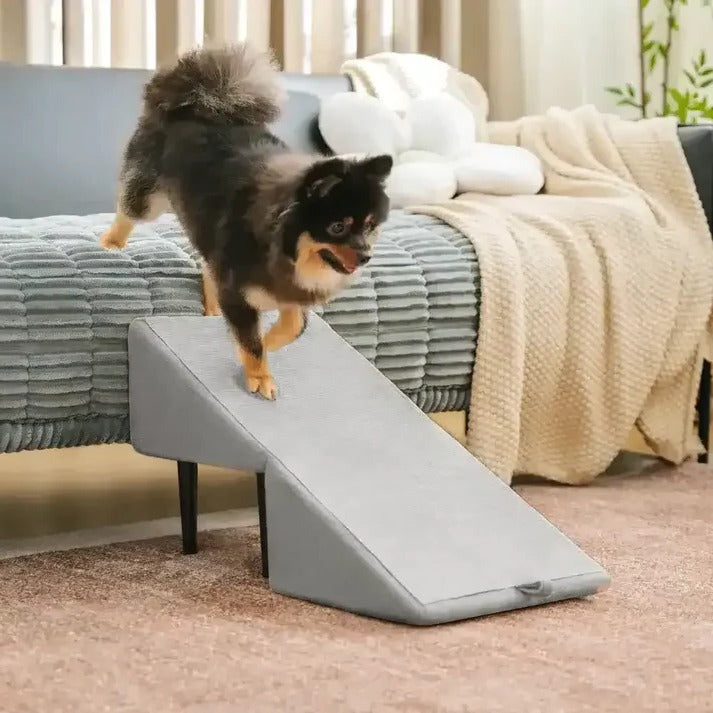 Dog Ramp for Bed - 2 in 1 Convertible Pet Stairs Step Stool