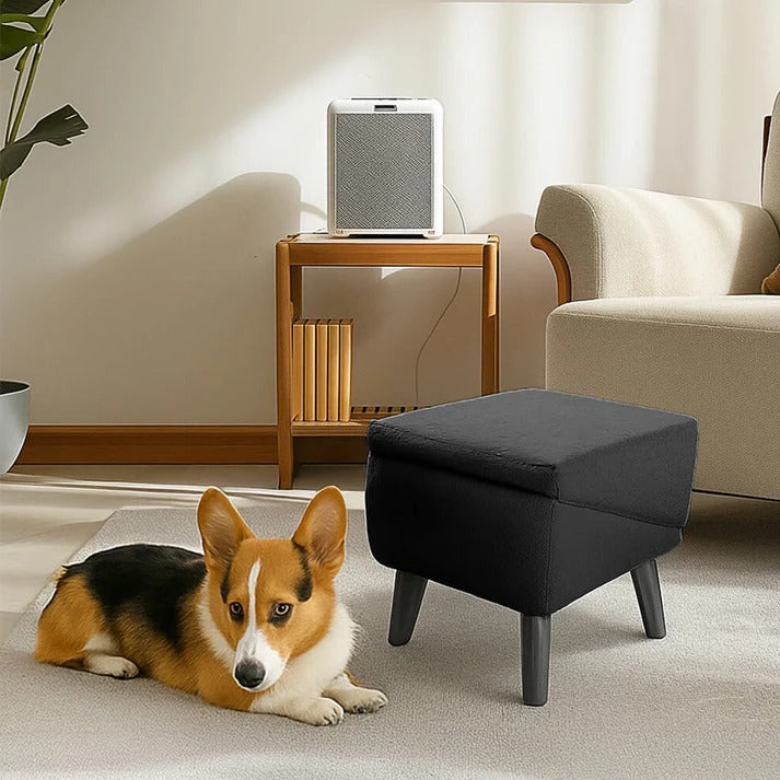 Dog Ramp for Bed - 2 in 1 Convertible Pet Stairs Step Stool
