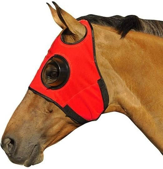 Horse Blinders - Equine Blinker Hood for Horses