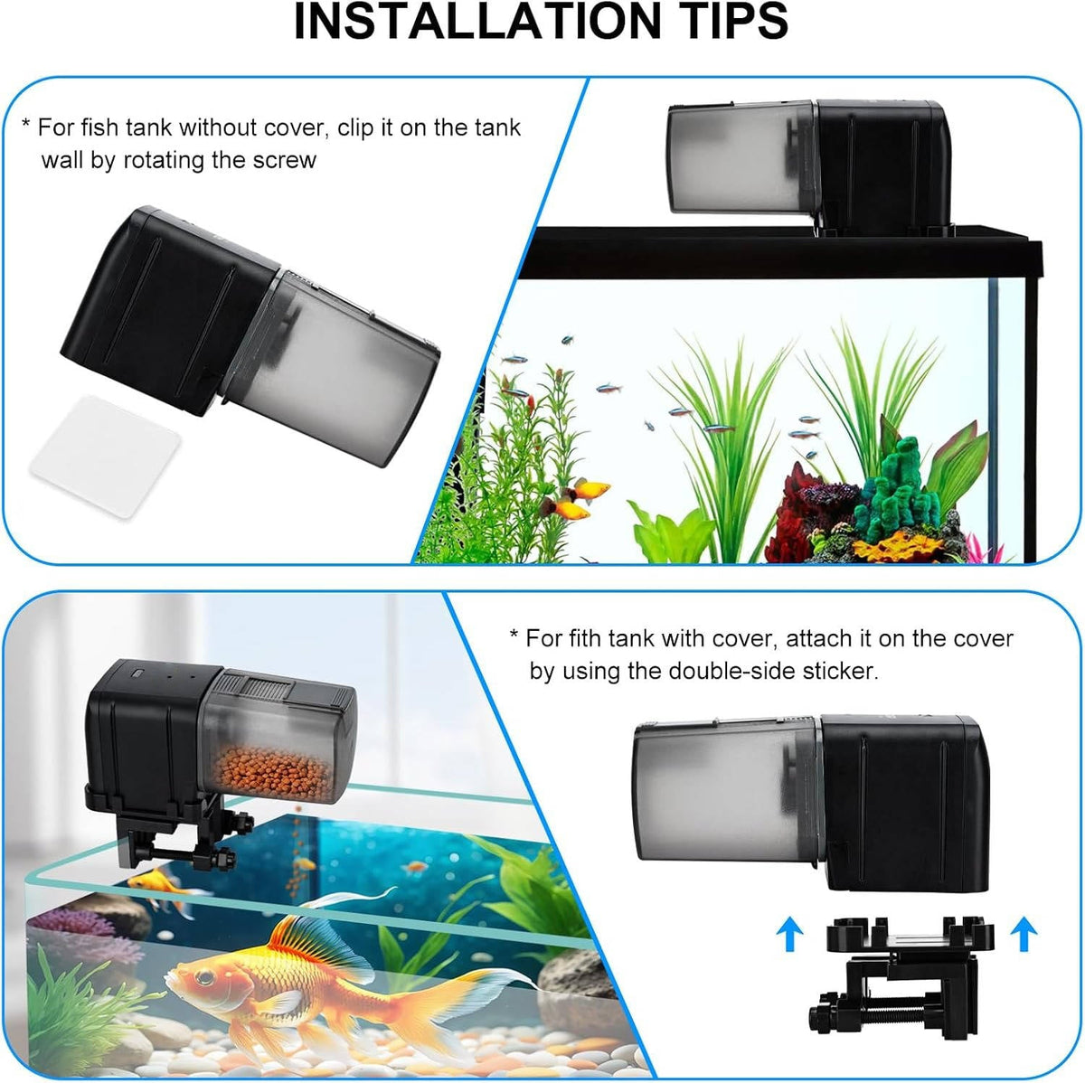 Automatic Fish Feeder - Aquarium Fish Food Dispenser