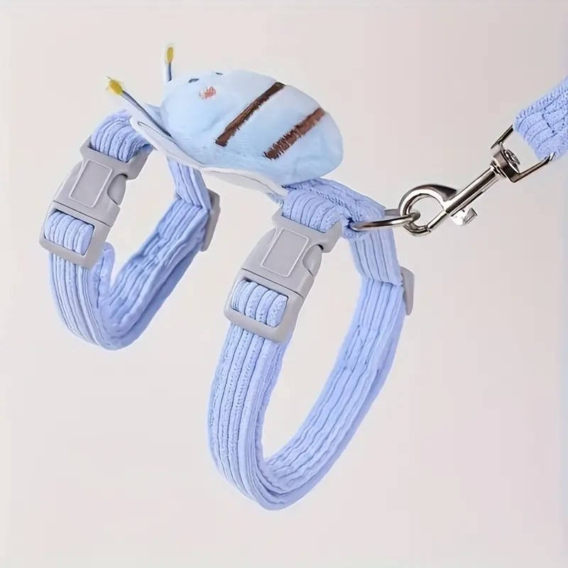 Cat Harness and Collar Set - Adjustable Cat Walking Harness