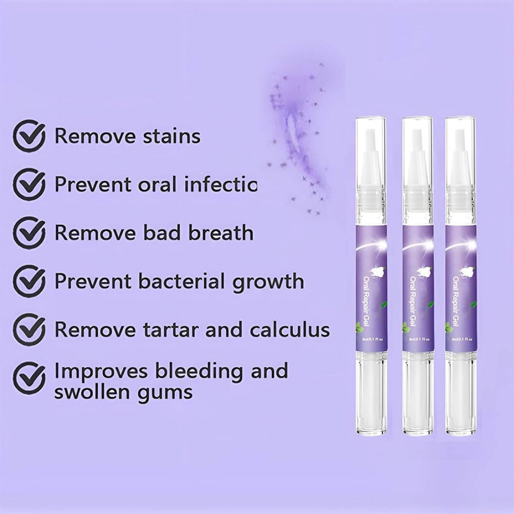 Dog Oral Gel 3 Pack - Dog Teeth and Gum Care Dental Gel