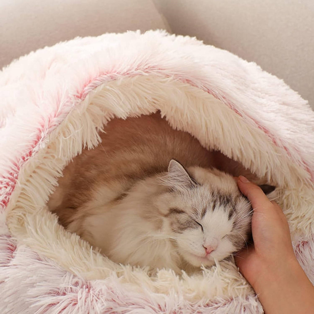 Donut Dog Bed - Round Calming Bed for Dogs and Cats