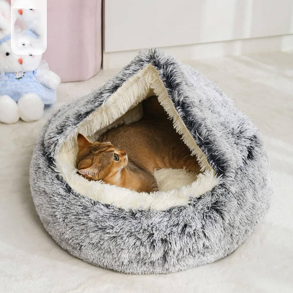 Donut Dog Bed - Round Calming Bed for Dogs and Cats