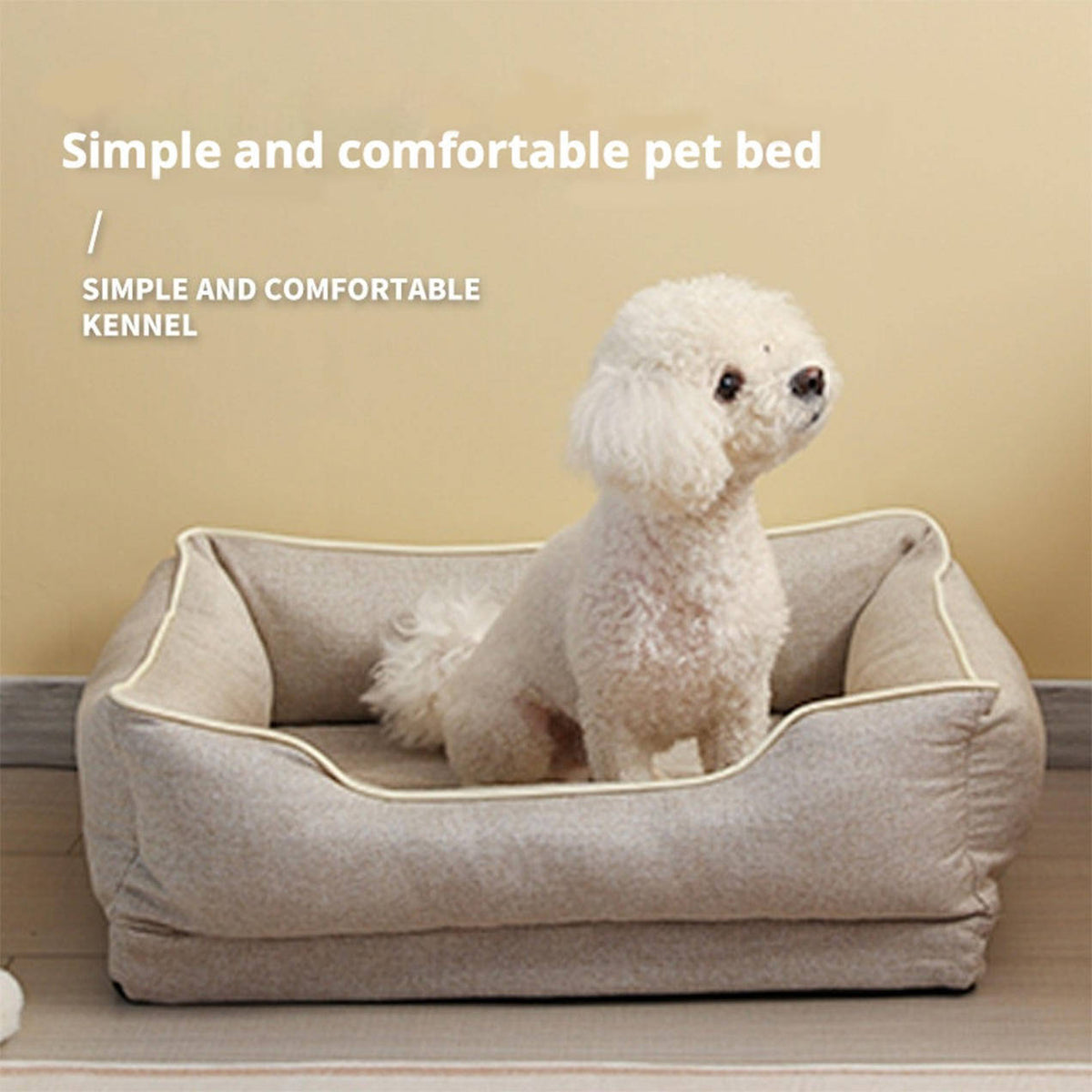 Dog Car Seat Bed - Orthopedic Anti Slip Back Seat Dog Bed