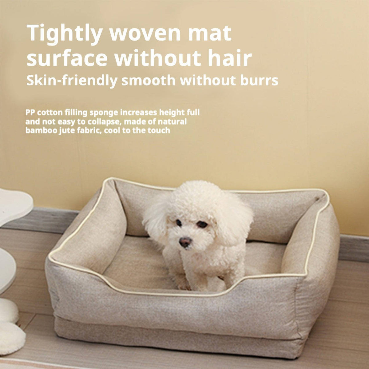 Dog Car Seat Bed - Orthopedic Anti Slip Back Seat Dog Bed