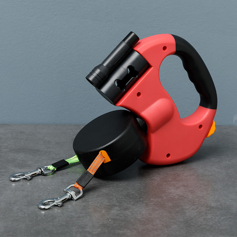 Double Dog Leash - Anti Tangle Leash for Two Dogs