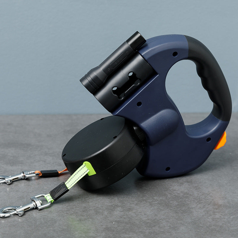 Double Dog Leash - Anti Tangle Leash for Two Dogs